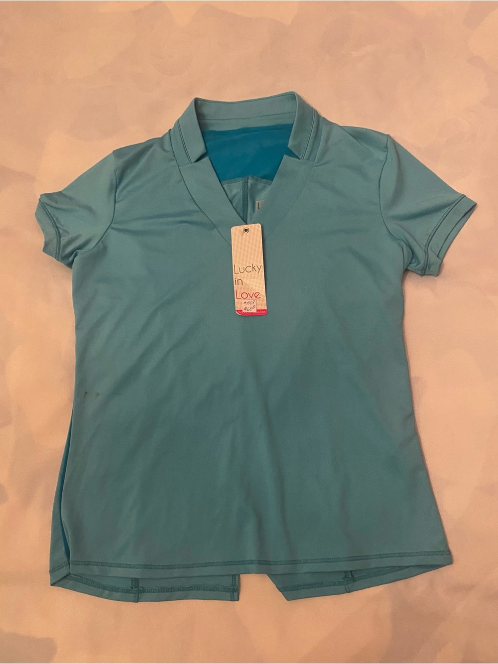 ✨Bundle : Buy 6 for $80

🎾Women's Teal V-Neck Short Sleeve Tennis Top!